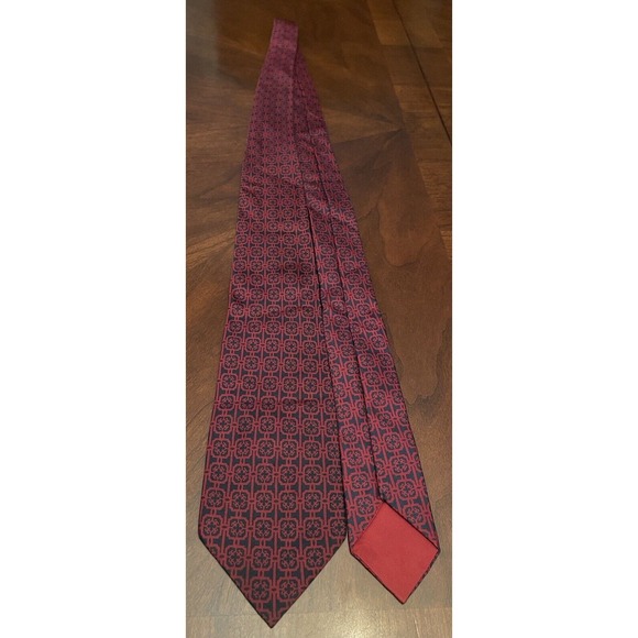Galerias Preciados 100% Silk Men’s Neck Tie - Picture 3 of 9